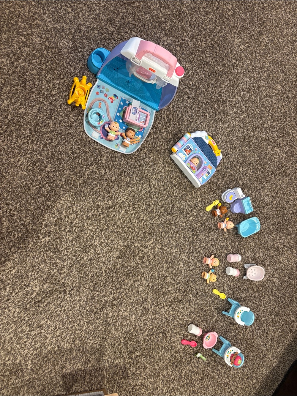 Fisher price little people nursery sets